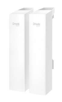 TP-Link Omada EAP215-Bridge KIT V1 - Pont sans fil - 1GbE - Wi-Fi 6, Wi-Fi 5 - 5 GHz - géré par le Cloud montable sur poteau (pack de 2) 