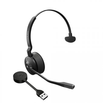 Jabra Engage 55 Mono - Micro-casque - sur-oreille - DECT - sans fil - Certifié pour Microsoft Teams 