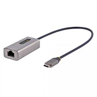 Startech Adaptateur USB-C vers Ethernet, USB 3.0 vers RJ45/Câble 30cm - Adaptateur réseau - USB-C - Gigabit Ethernet x 1 - gris 