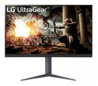 LG UltraGear 32GS75Q-B - Écran LCD - jeux - 32" (31.5" visualisable) - 2560 x 1440 QHD @ 180 Hz - IPS - 400 cd/m² - 1200:1 - DisplayHDR 400 - 1 ms - 2xHDMI, DisplayPort 