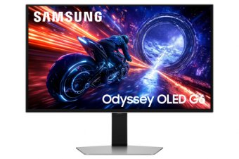 Samsung Odyssey OLED G6 S27FG602SU - G60SF Series - moniteur OLED - jeux - 27" - 2560 x 1440 QHD @ 500 Hz - 300 cd/m² - 1000000:1 - DisplayHDR 500 True Black - 0.03 ms - 2xHDMI, DisplayPort - argent 