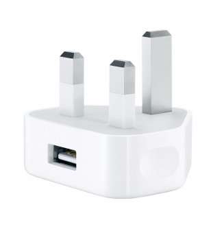 Apple Apple 3 Pin (UK) USB-A Mains 