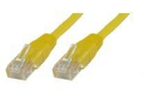 MicroConnect U/UTP CAT5e 10M Yellow PVC Unshielded Network Cable, 