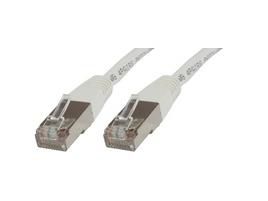 MicroConnect F/UTP CAT5e 10m White PVC Outer Shield : Foil screening 