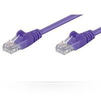 MicroConnect U/UTP CAT5e 0.5M Purple PVC Unshielded Network Cable, 