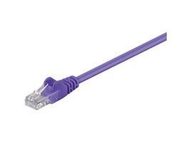 MicroConnect U/UTP CAT5e 15M Purple PVC Unshielded Network Cable, 