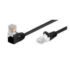 MicroConnect U/UTP CAT5e 2M Black PVC Unshielded Network Cable, 