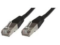 MicroConnect F/UTP CAT5e 2m Black PVC Outer Shield : Foil screening 