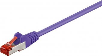 MicroConnect F/UTP CAT6 5m Purple PVC Outer Shield : Foil screening 