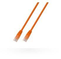 MicroConnect U/UTP CAT5e 1M Orange PVC Unshielded Network Cable, 