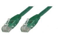 MicroConnect U/UTP CAT5e 15M Green PVC Unshielded Network Cable, 