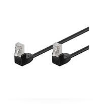 MicroConnect U/UTP CAT5e 1M Black PVC Unshielded Network Cable, 