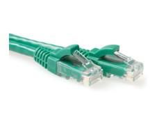 MicroConnect U/UTP CAT6A 3M Green Snagless Unshielded Network Cable, 