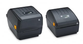 Zebra DT Printer ZD220d 203 dpi  USB, Dispenser Wide Standard 