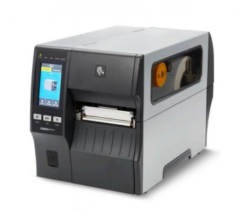 Zebra TT Printer ZT411 4", 203 dpi, Euro and UK Cord, Serial 