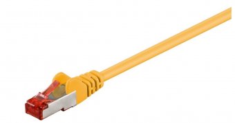 MicroConnect S/FTP CAT6 50m Yellow LSZH PiMF (Pairs in metal foil) 
