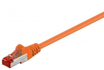 MicroConnect S/FTP CAT6 25m Orange LSZH PiMF (Pairs in metal foil) 