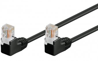 MicroConnect U/UTP CAT5e 0.25M Black PVC Unshielded Network Cable, 
