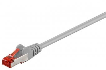 MicroConnect F/UTP CAT6 3m Grey PVC Outer Shield : Foil screening 