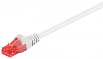 MicroConnect U/UTP CAT6 1M white PVC Unshielded Network Cable, 