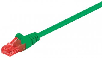 MicroConnect U/UTP CAT6 15M Green PVC Unshielded Network Cable, 