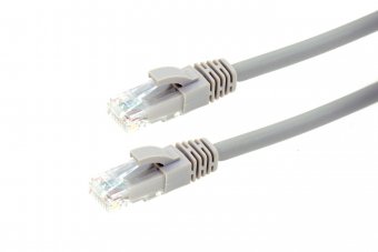 MicroConnect U/UTP CAT6 2M Grey Snagless Unshielded Network Cable, 