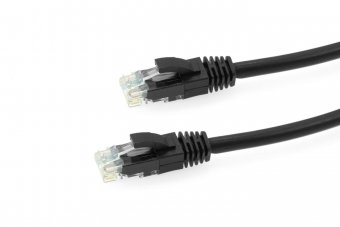 MicroConnect U/UTP CAT6 2M Black Snagless Unshielded Network Cable, 