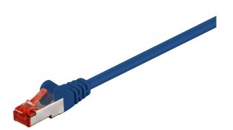 MicroConnect F/UTP CAT6 3m Blue PVC Outer Shield : Foil screening 