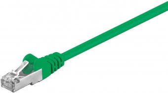 MicroConnect F/UTP CAT5e 7m Green PVC Outer Shield : Foil screening 