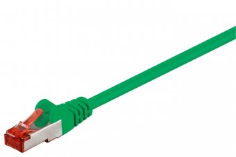 MicroConnect S/FTP CAT6 1m Green PVC PiMF (Pairs in metal foil) 