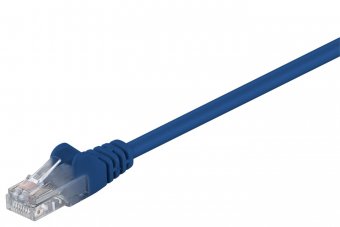 MicroConnect U/UTP CAT5e 1M Blue PVC Unshielded Network Cable, 
