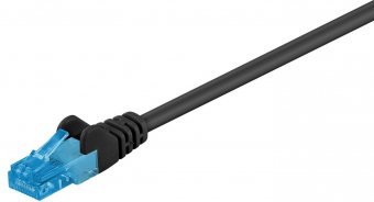 MicroConnect U/UTP CAT6A 30M Black LSZH Unshielded Network Cable, 