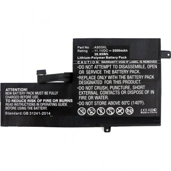 CoreParts Laptop Battery for HP 39Wh 