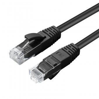 MicroConnect U/UTP CAT6 7M Black LSZH Unshielded Network Cable, 