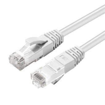 MicroConnect U/UTP CAT6 0.3M White LSZH Unshielded Network Cable, 