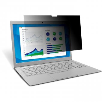 3M Black Privacy Filter for  Microsoft Surface Laptop 3 