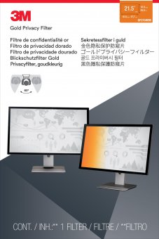 3M Gold Privacy Filter for  21.5inch Widescreen Monitor 