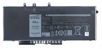 Dell Battery, Polymer, 68Whr, 4 