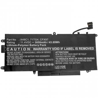CoreParts Laptop Battery for Dell 44Wh 