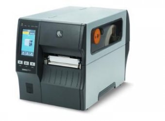 Zebra TT Printer ZT411 4", 203 dpi,  Euro and UK cord, Serial, 