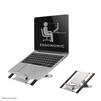 Neomounts by Newstar Portable Laptop and Tablet  Desk Stand - Silver 10 - 22" 