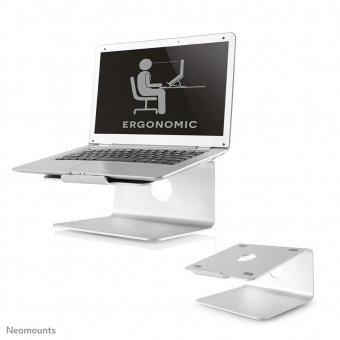 Neomounts by Newstar Raised and Rotatable  Aluminium Laptop Stand 