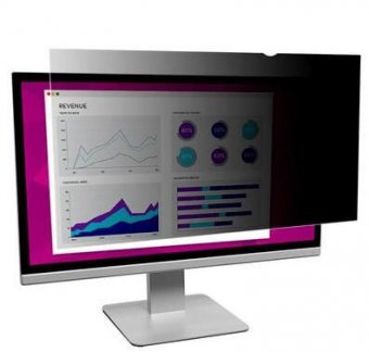 3M HC236W9B Privacy Filter High Clarity f Desktops 23.6 