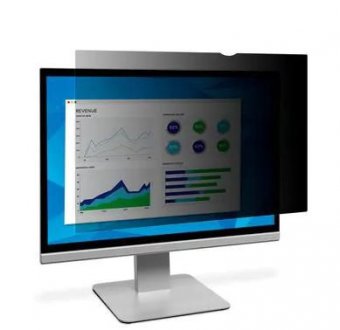 3M Black Privacy Filter for  20.1inch Widescreen Monitor 
