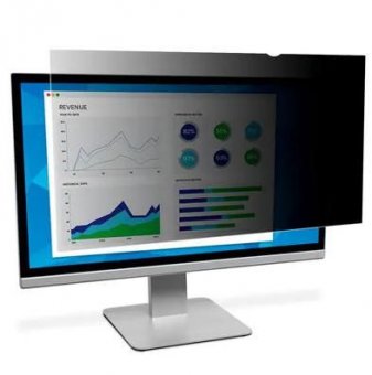 3M Black Privacy Filter for  28inch Widescreen Monitor 