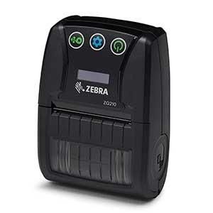 Zebra ZQ210, 2.25inch DT Printer,  Bluetooth, linerlessprinting, 