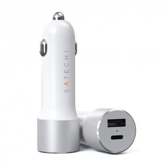 Satechi 72W Type-C PD Car Charger  silver 