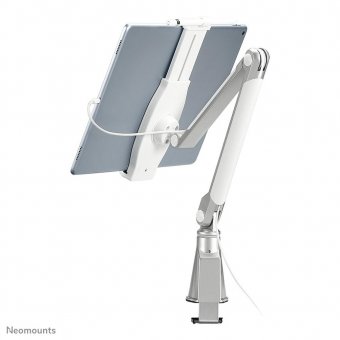 Neomounts Tablet Desk Stand - Silver tablet desk stand, Clamp, 1 