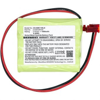 CoreParts Battery 6.48Wh Ni-Mh 3.6V 