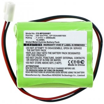 CoreParts Battery for Flashlight 